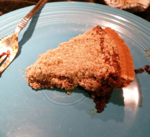 Slice of shoofly pie