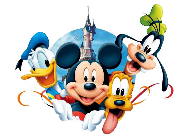 Image of Donald Duck, Mickey, Pluto, and Goofy