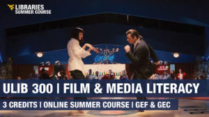 Graphic for film course