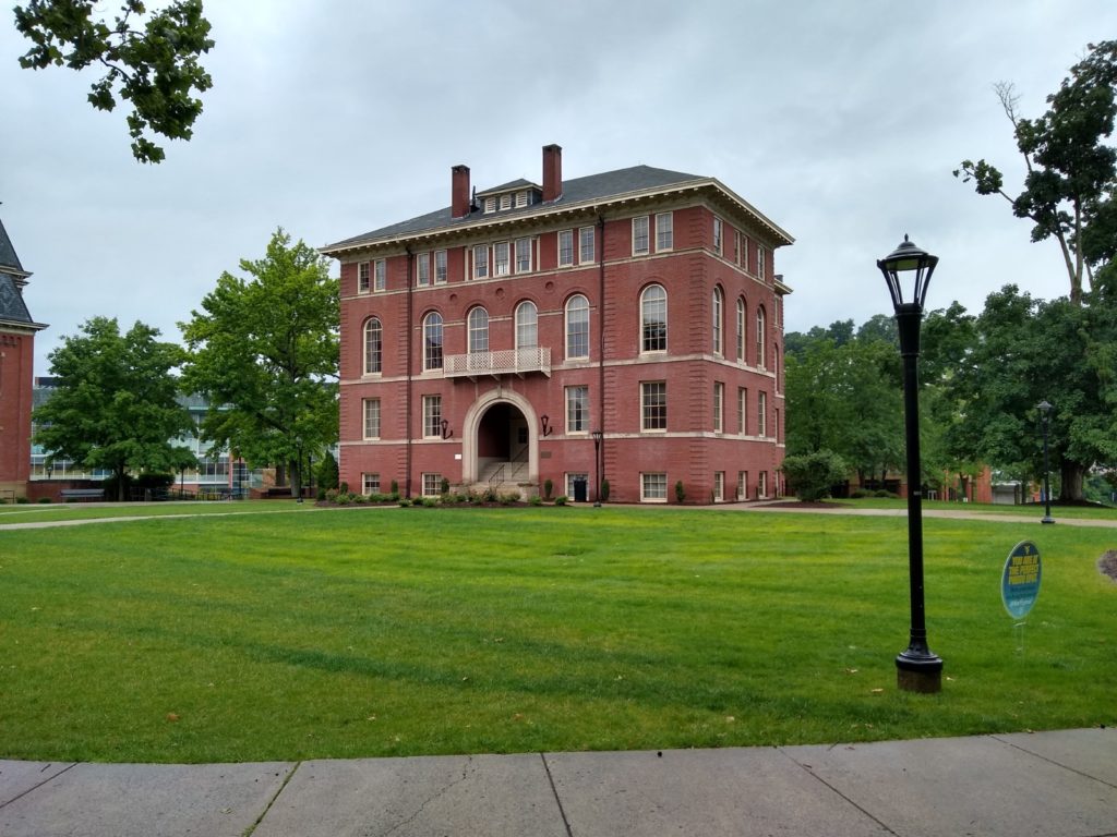 Chitwood Hall, a brick building