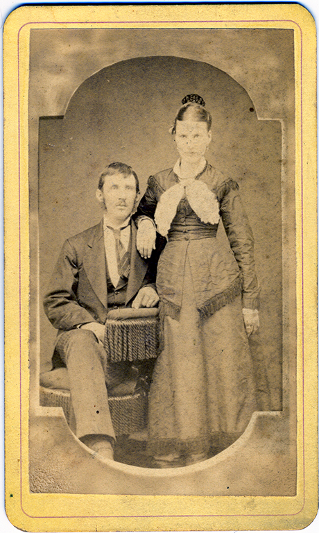 portrait of a man and women