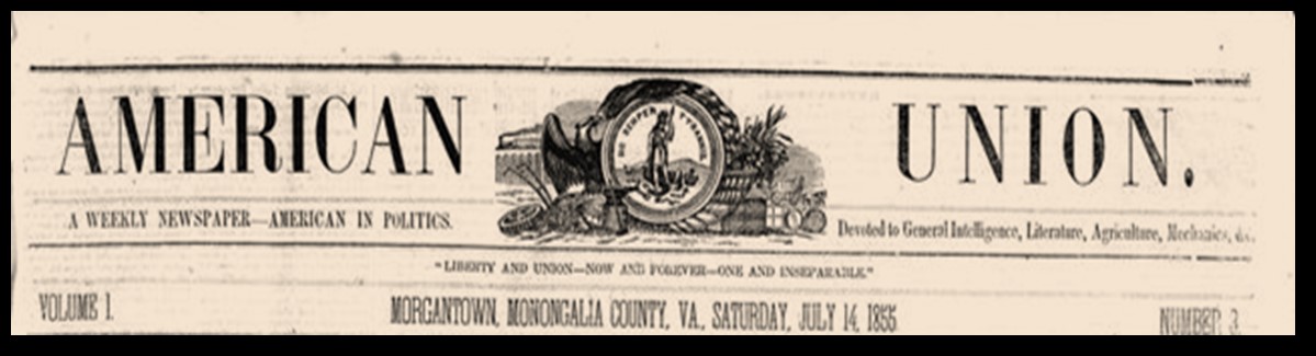 American Union newspaper masthead