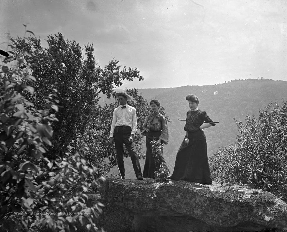 Friends Take in the View at Coopers Rock