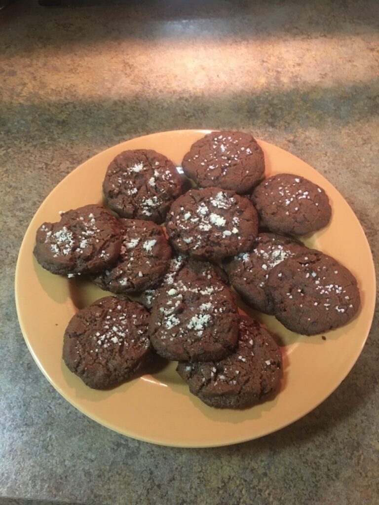 Plate of cookies