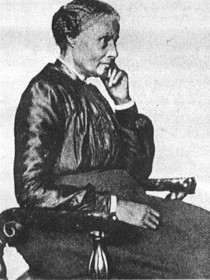 Portrait of Mary Ellen Pleasant, seated