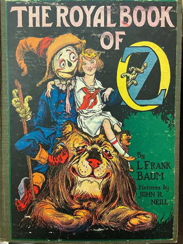 "The Royal Book of Oz," published as an L. Frank Baum story, but written by Ruth Plumly Thompson.